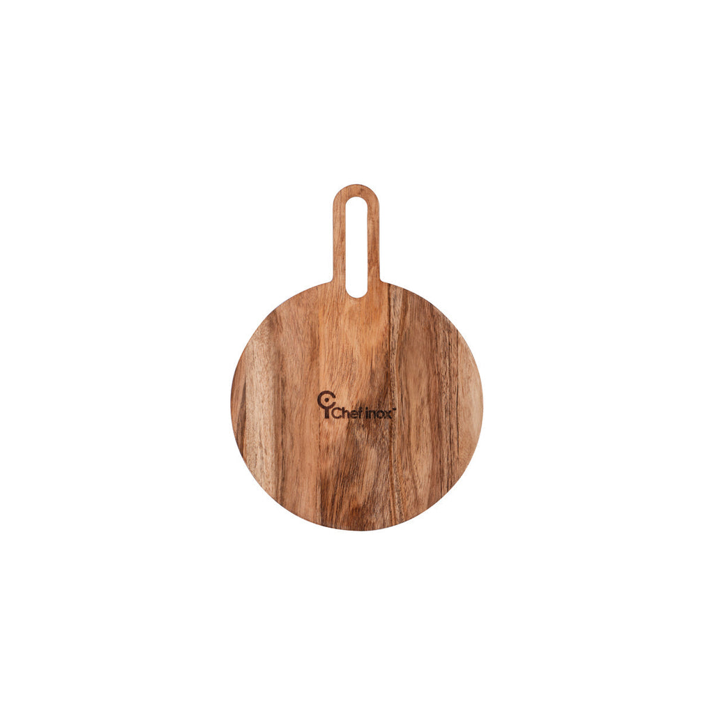 Chef Inox Serve Natural Acacia Round Paddle Board 205x15mm