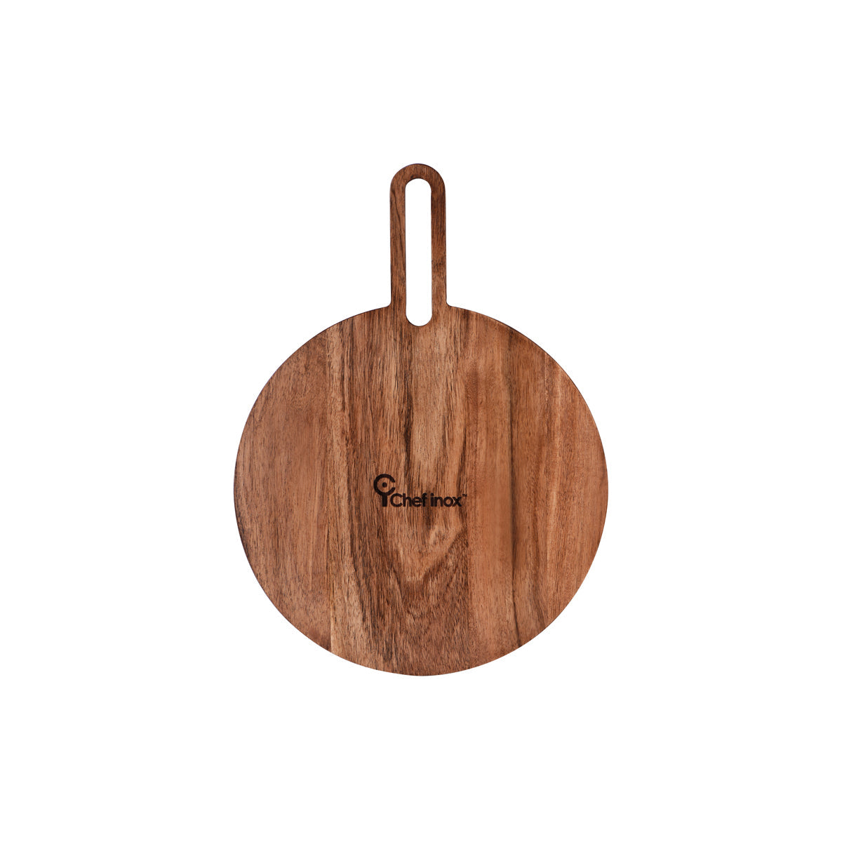 Chef Inox Serve Natural Acacia Round Paddle Board 255x15mm