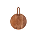 Chef Inox Serve Natural Acacia Round Paddle Board 255x15mm