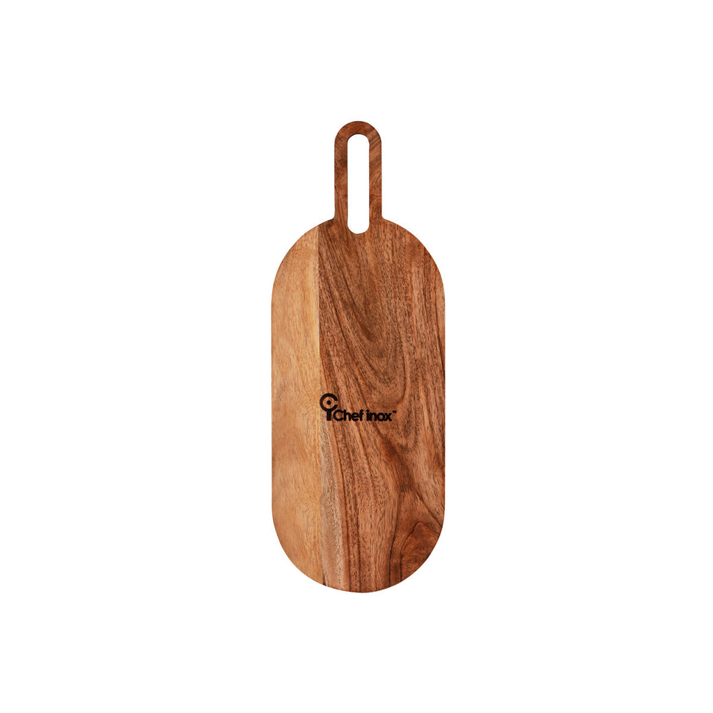 Chef Inox Serve Natural Acacia Rectangular Paddle Board 305x140x15mm