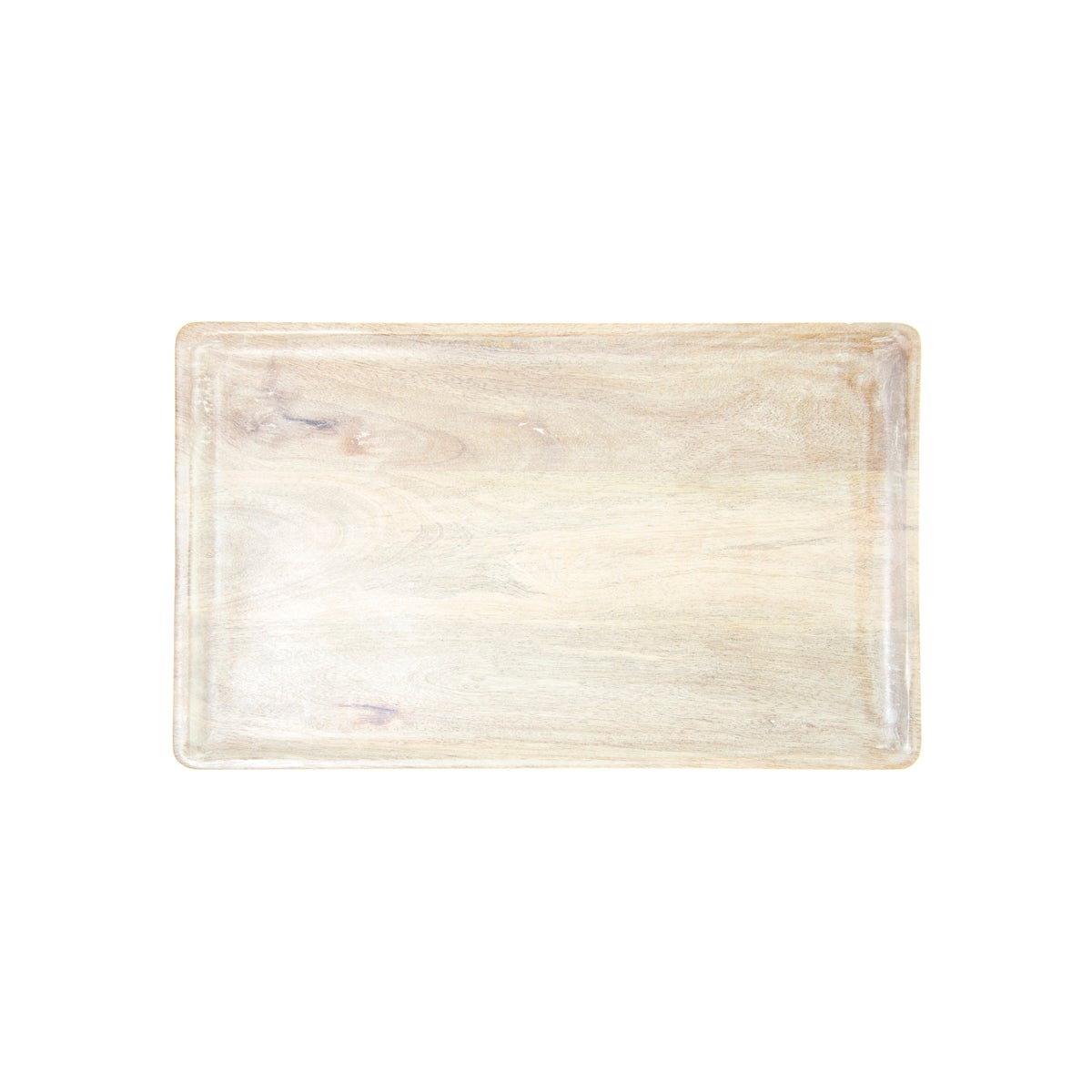 Chef Inox Mango Wood Rectangular Serving Board White 430x250x15mm