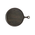 Chef Inox Rnd Serving Board Dark Mangowood 300x15mm