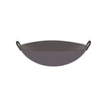 Chef Inox Asian Wok Iron Two Handles 450mm