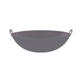 Chef Inox Asian Wok Iron Two Handles 500mm