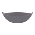 Chef Inox Asian Wok Iron Two Handles 600mm