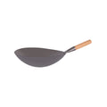 Chef Inox Asian Wok Iron Wood Handle 330mm