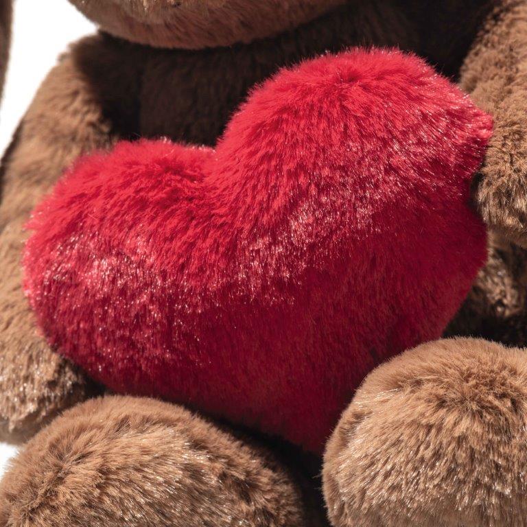 Steiff Soft Cuddly Friends - Hoppie Rabbit Love Brown, 16 cm image 4