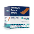 Alpha First Aid Premium Fabric Strips