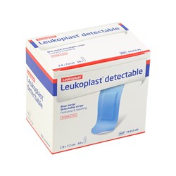 Leukoplast Blue Metal Detectable Strips 7.2 x 2.5cm (50)