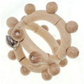 Hess-Spielzeug Rattle Motor Ball Natural, 9 cm