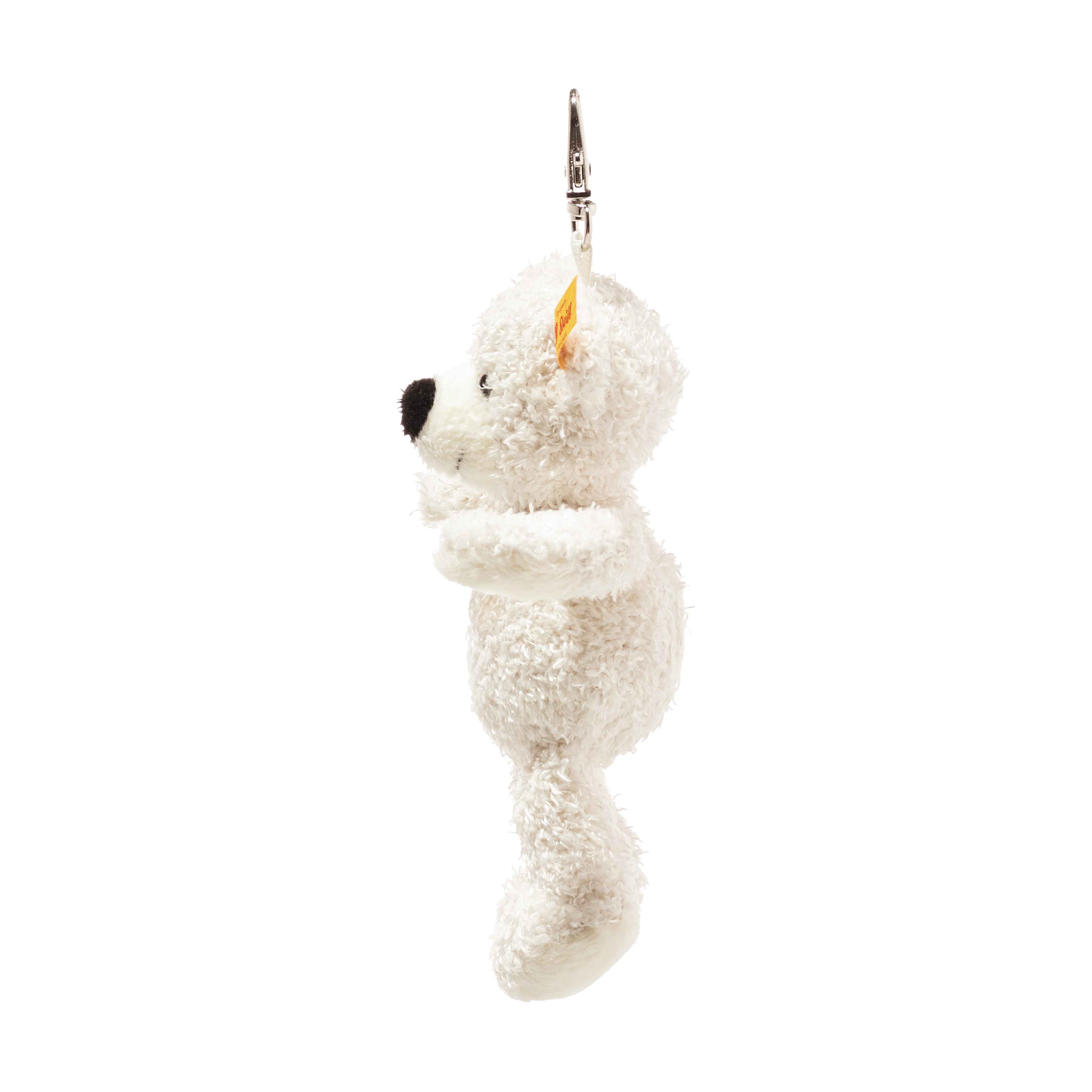 Steiff Key Ring Pendant - Lotte White Teddy Bear, 12 cm image 2