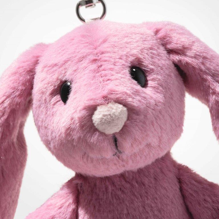 Steiff Soft Cuddly Friends - Pendant Hoppie Rabbit, Bridal Rose, 16 cm image 2