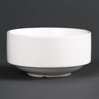 Olympia Lumina Unhandled Stacking Soup Bowl - 398ml 13.45fl oz (Box 6)