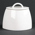 Olympia Lumina Oval Sugar Bowl with lid - 200ml 6.76fl oz (Box 6)