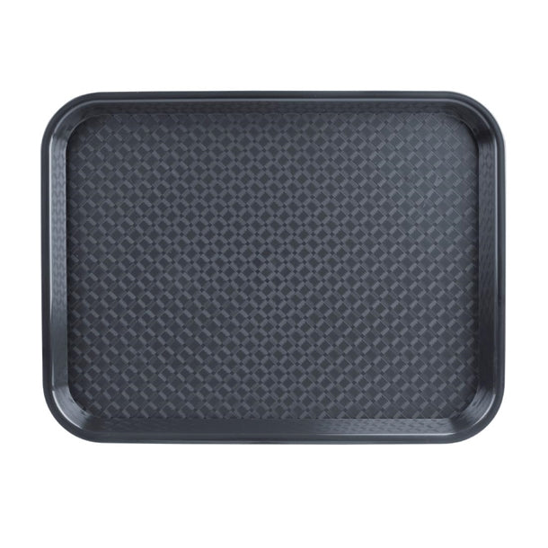 Olympia Kristallon Polypropylene Fast Food Tray Charcoal