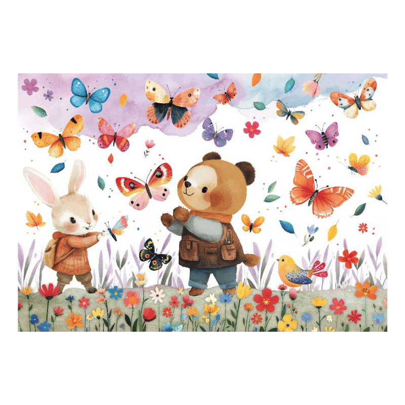 Sassi Magic Water Puzzle & Book Set - Butterflies image 2