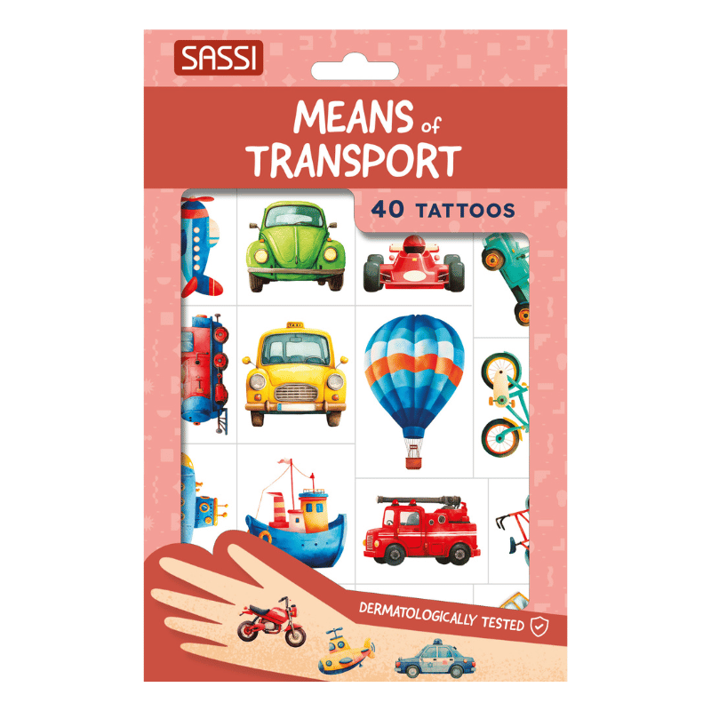 Sassi Tattoos - Means of Transport