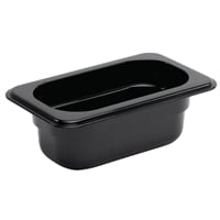 Vogue Black Polycarbonate - GN 1/9 65mm