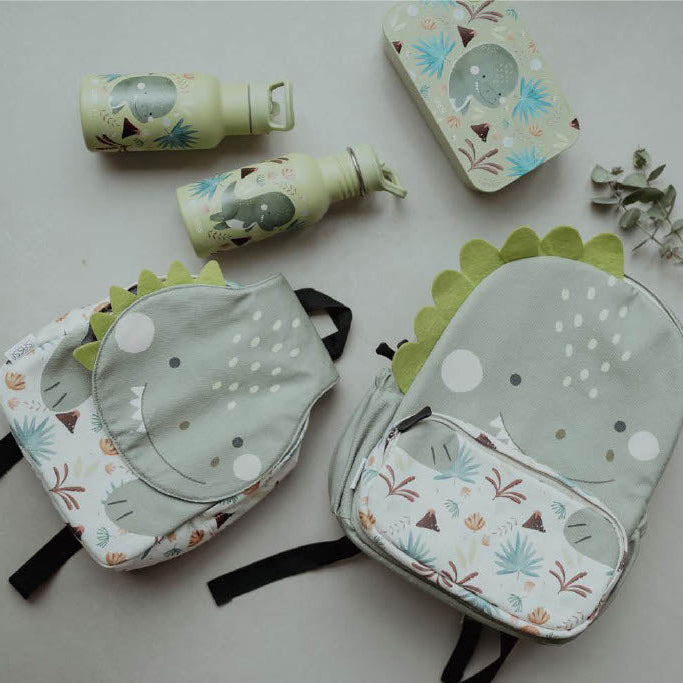 Sassi A4 Junior Eco Backpack - Cracky the Dinosaur image 2