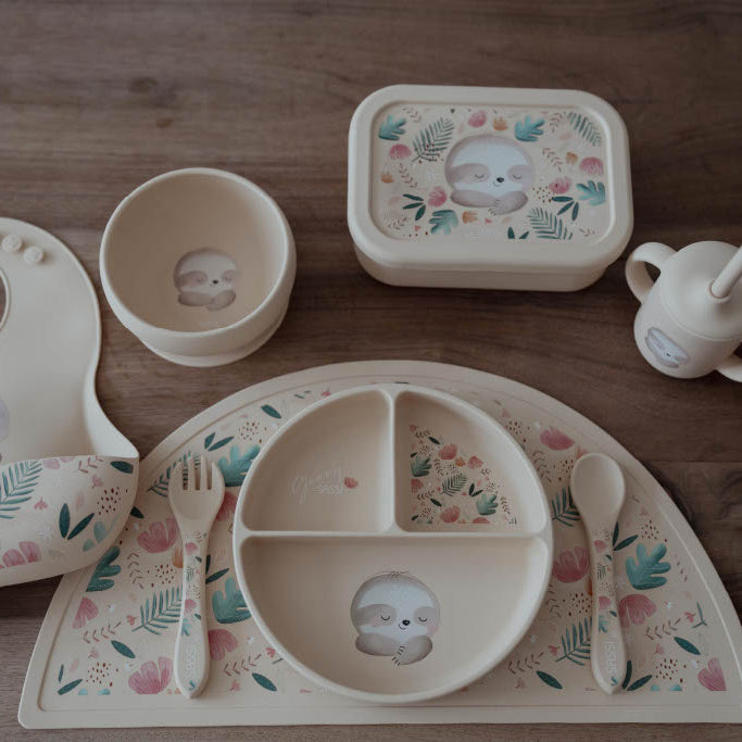 Sassi Silicone Meal Plate - Gnawy The Sloth image 2
