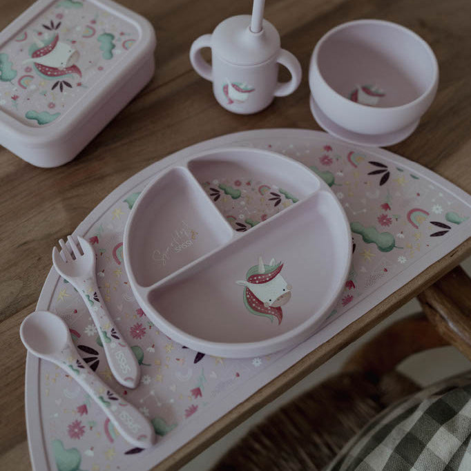 Sassi Silicone Lunch Box - Sparkly The Unicorn image 2