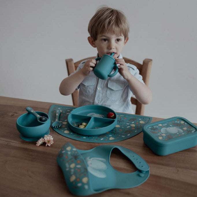 Sassi Silicone Cutlery Set - Chewy The Elephant image 2