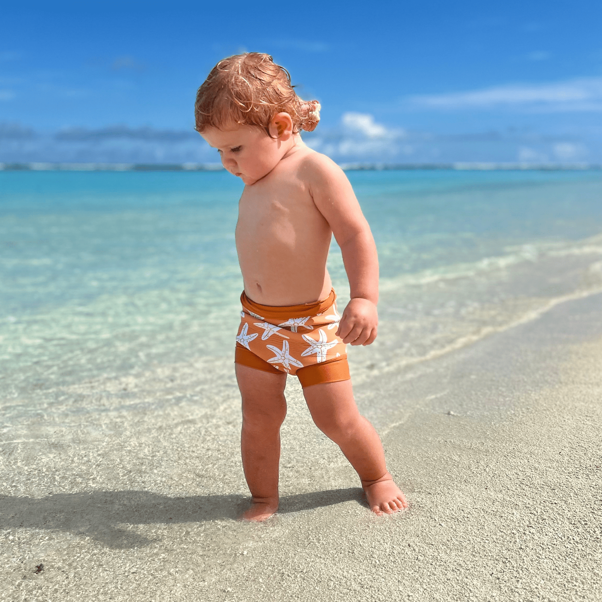 Swim Essentials Neoprene Swim Nappy Pant, Sea Star image 2