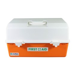 Cantilever Two Tray Plastic First Aid Box Empty - Large