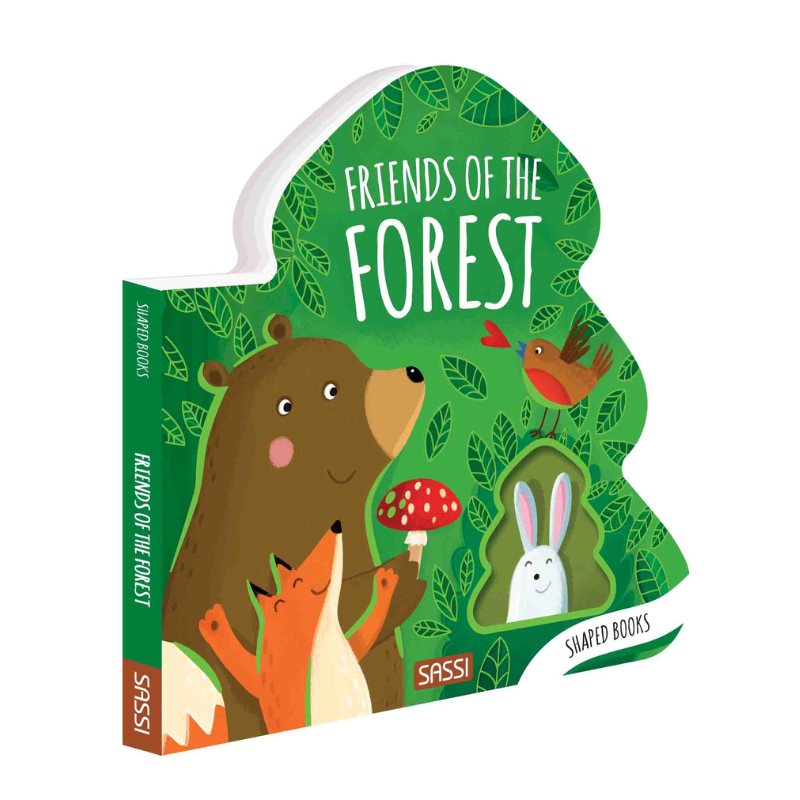 Sassi Shaped Board Book -  Friends of the Forest