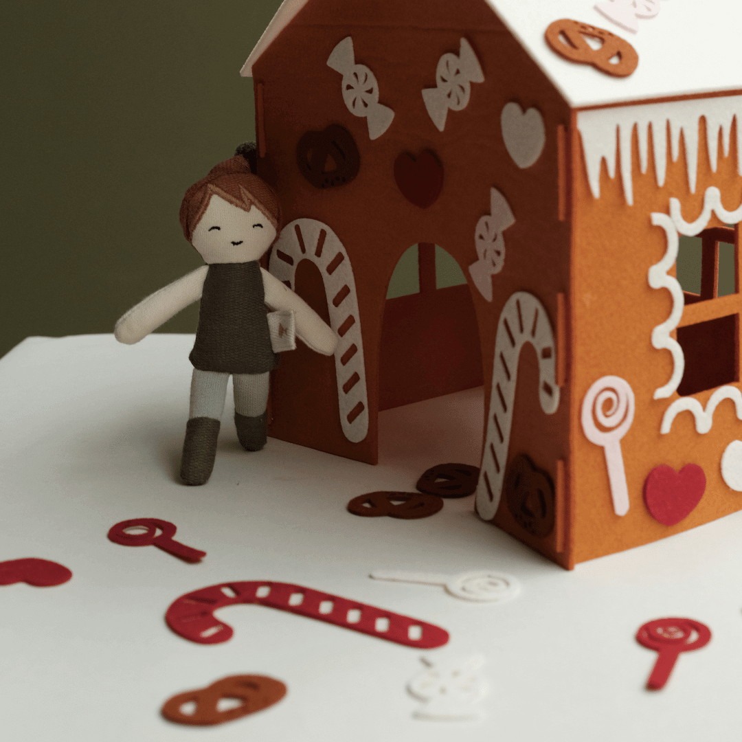 Fabelab Christmas - Pocket Friend - Elf Boy, 14 cm image 2