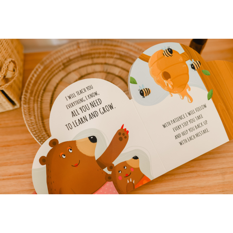 Sassi Shaped Board Book -  With Love Mummy image 2