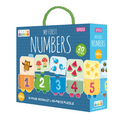 Sassi My First Numbers STEAM Puzzle & Book Set. 1 metre