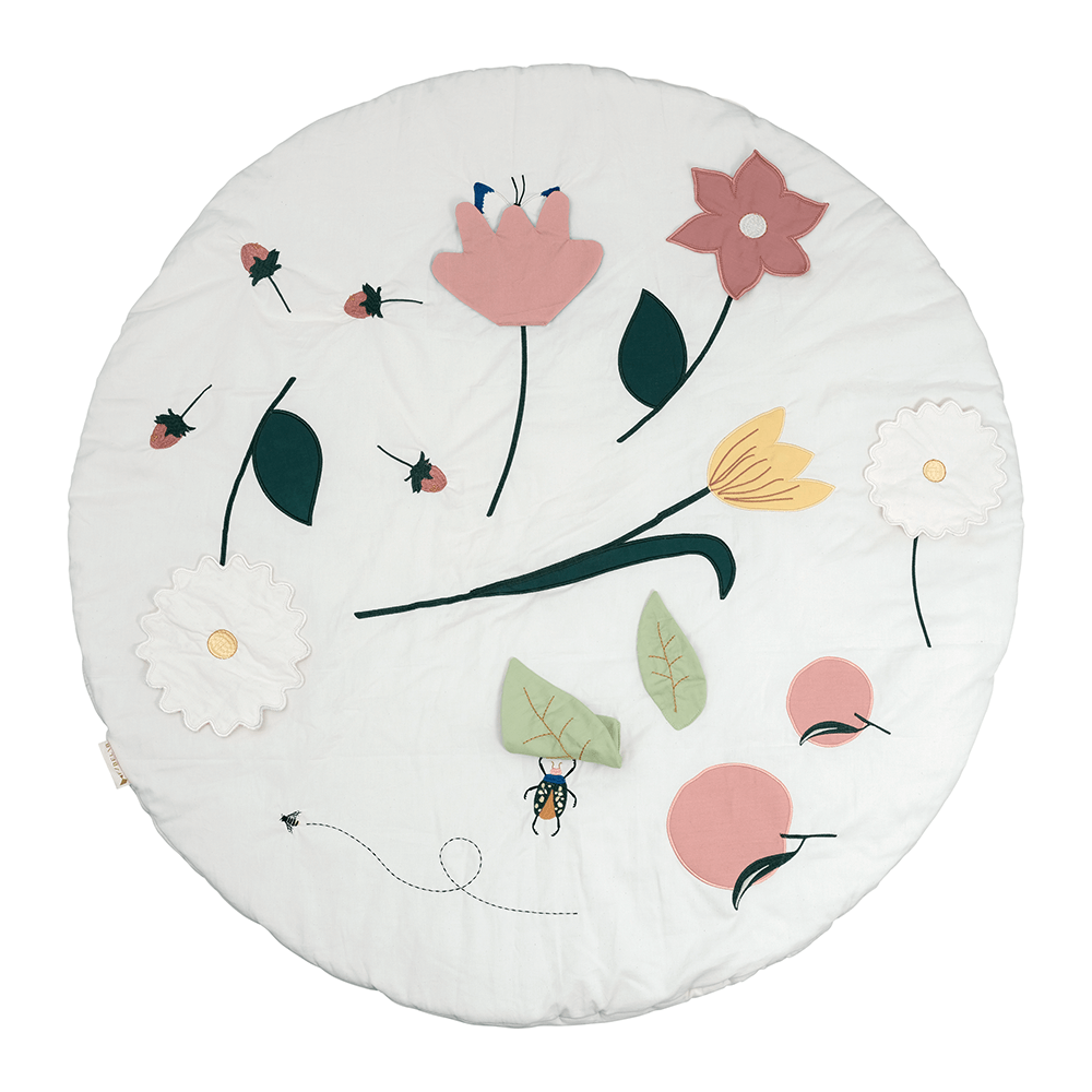 Fabelab - Activity Blanket - Flower, 100 cm