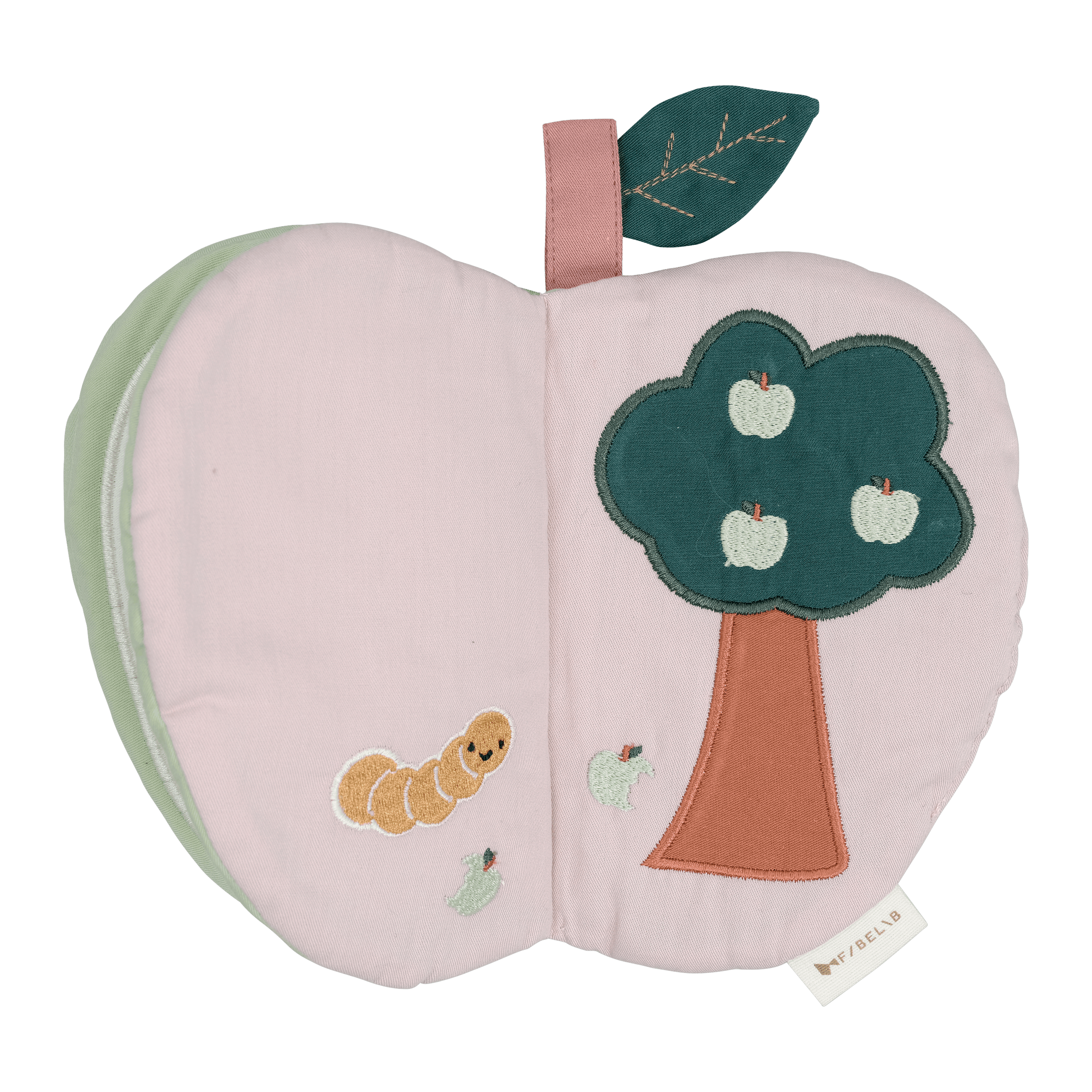 Fabelab - Fabric Book - Green Apple, 22 cm image 3