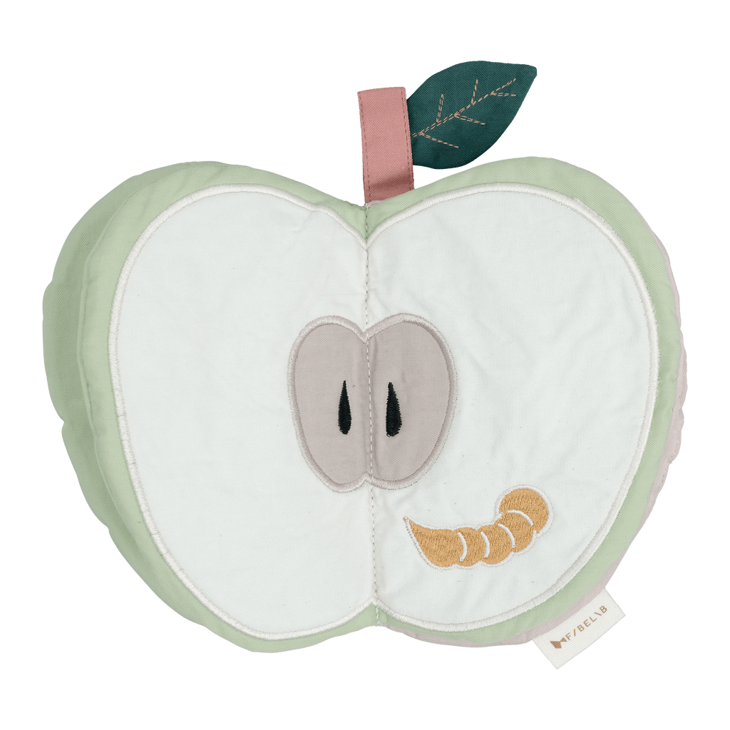 Fabelab - Fabric Book - Green Apple, 22 cm