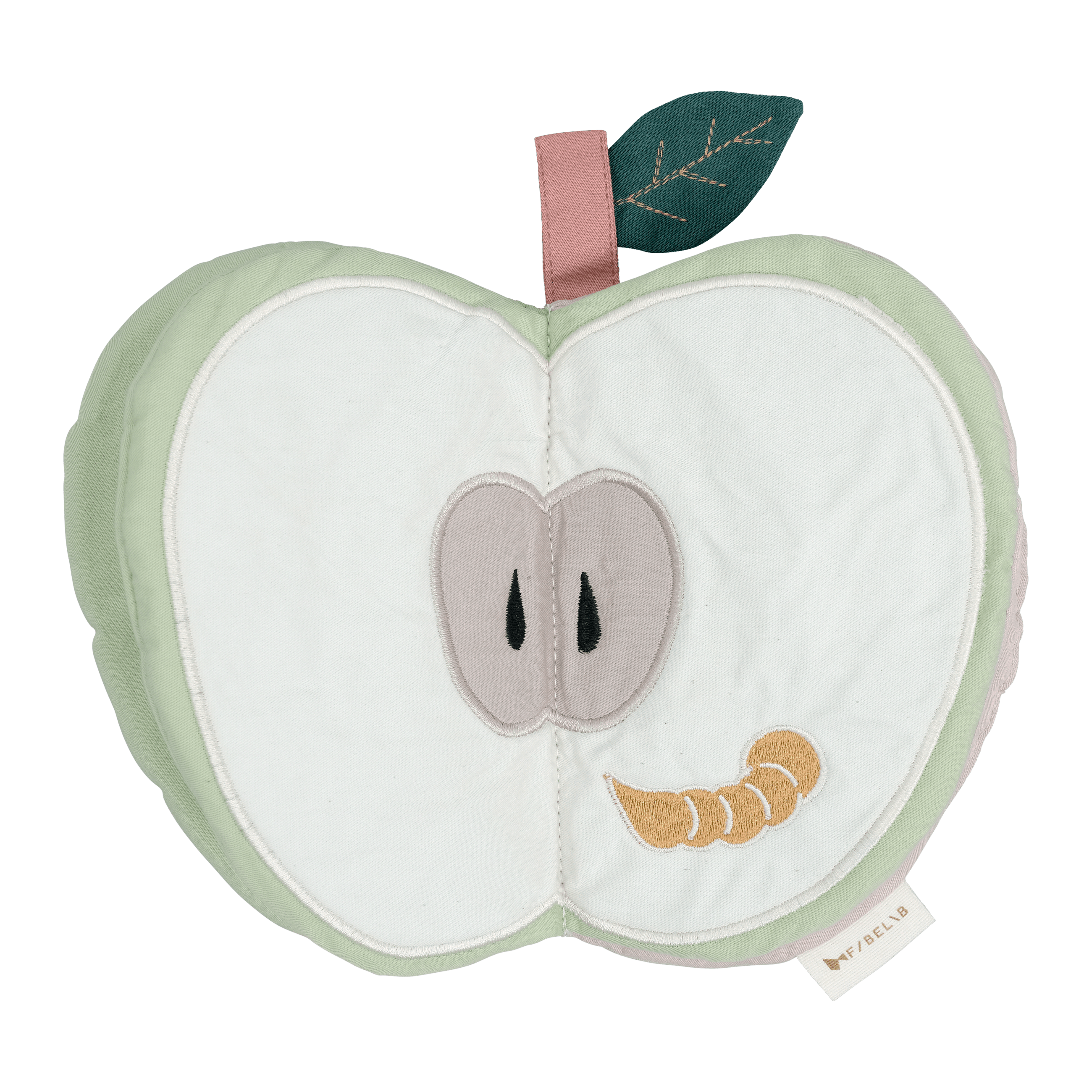 Fabelab - Fabric Book - Green Apple, 22 cm