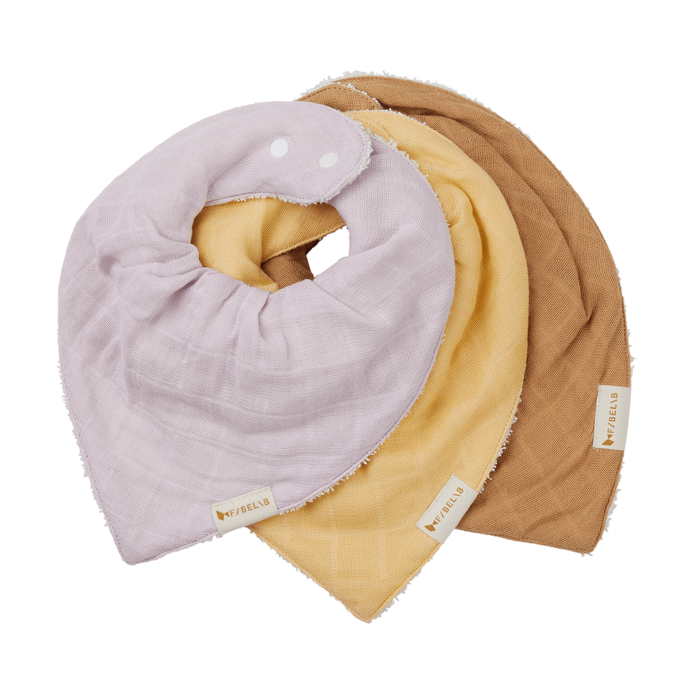 Fabelab - Bandana Bib - Star Dust - 3 pack