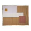 Fabelab - Quilted Blanket Graphic - Caramel, 200 cm