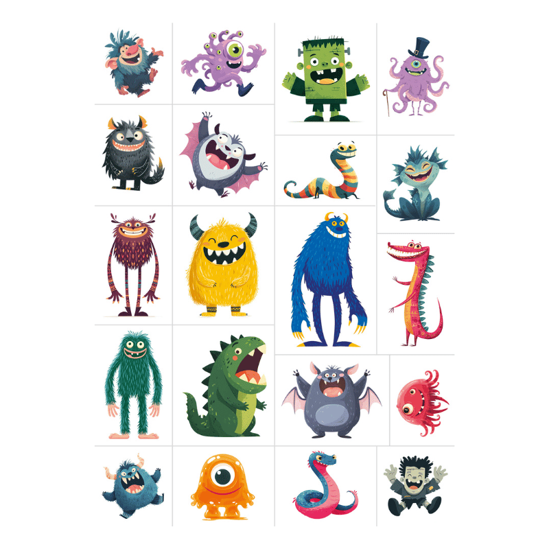 Sassi Tattoos - Monsters image 2