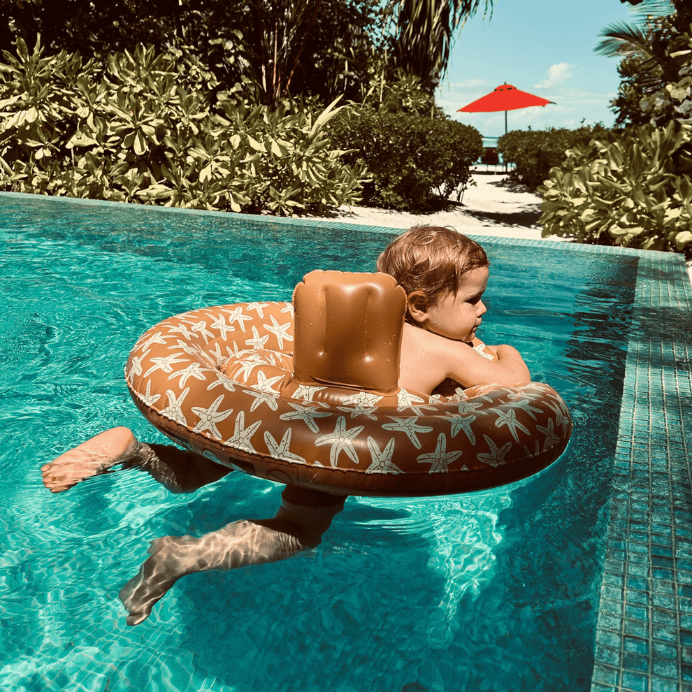 Swim Essentials Inflatable Baby Swimseat - Sea Star, 0-1 yrs image 2