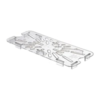 Cambro Polycarbonate Gastronorm Drain Shelf - 1/3 - Clear