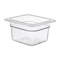 Cambro Polycarbonate Gastronorm - 1/6 100mm -Clear