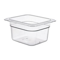 Cambro Polycarbonate Gastronorm - 1/6 100mm -Clear