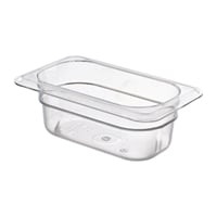 Cambro Polycarbonate Gastronorm - 1/9 65mm - Clear
