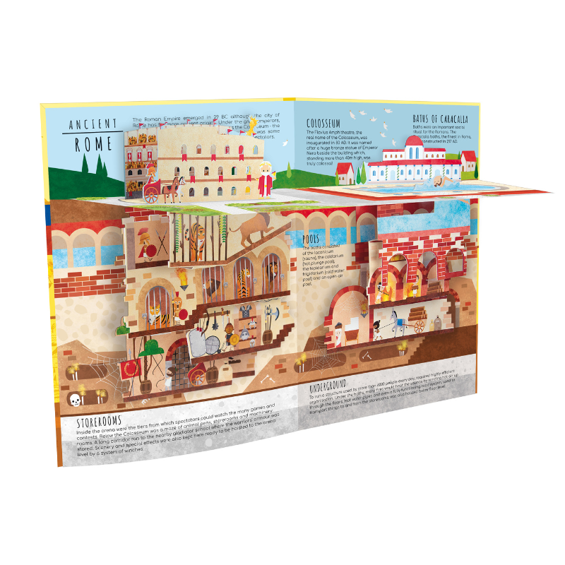 Sassi Fact Books - Above and Below - Ancient Civilisations image 2