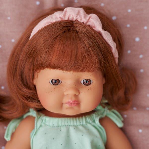 Miniland Doll - Anatomically Correct Naked Red-Haired Girl, Red Hair image 4