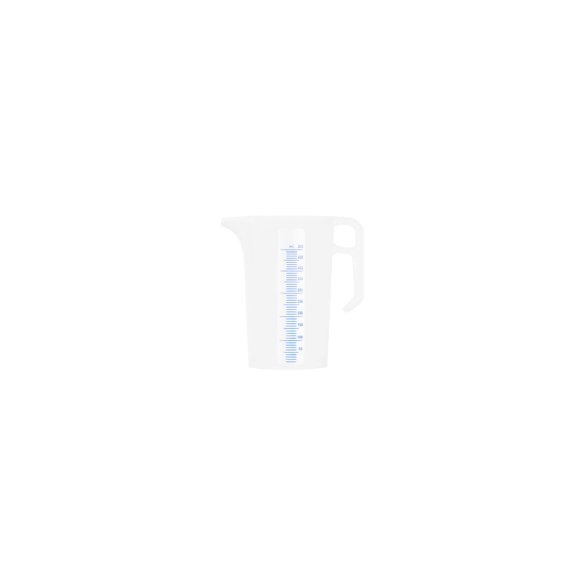 Chef Inox Measuring Jug with Blue Graduating 500ml