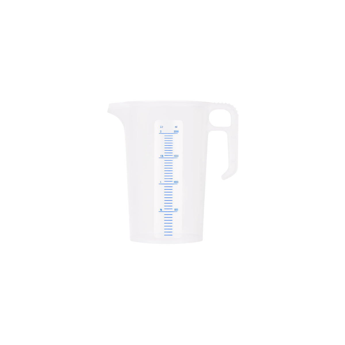 Chef Inox Measuring Jug with Blue Graduating 2000ml