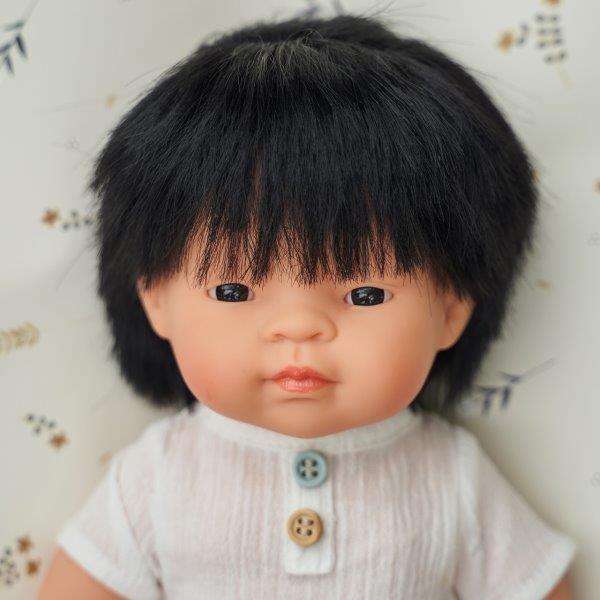 Miniland Doll - Anatomically Correct Naked Asian Boy, 38 cm image 3