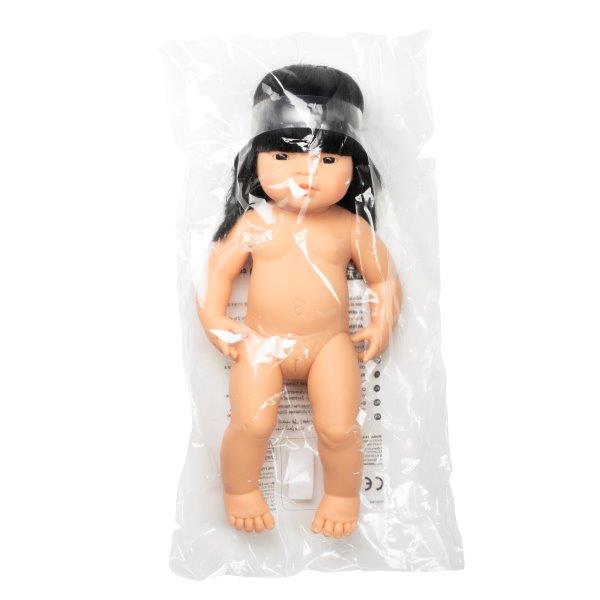 Miniland Doll - Anatomically Correct Naked Asian Girl, 38 cm image 2